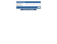 Tablet Screenshot of bfoks.incat.dk